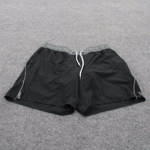 Vuori Shorts Adult M Black Athletic Lined Stretch Running Elastic Waist Mens